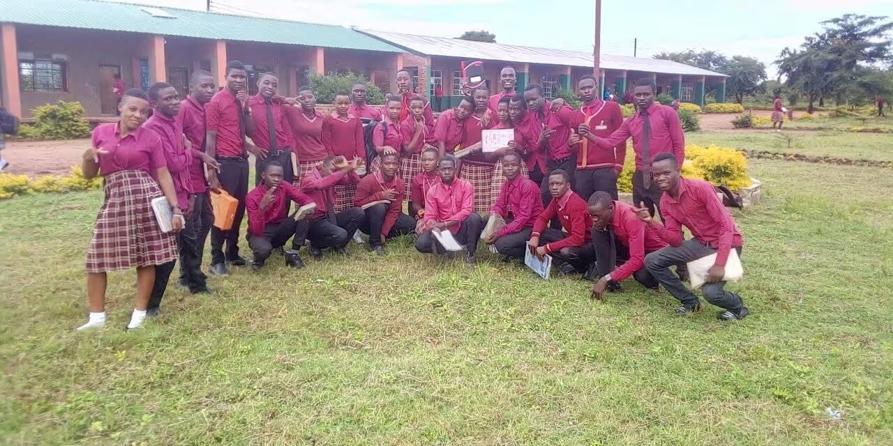 Chikungu School students at campus in Chipata, Zambia